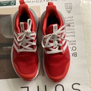adidas Kids Red and White Sneakers
